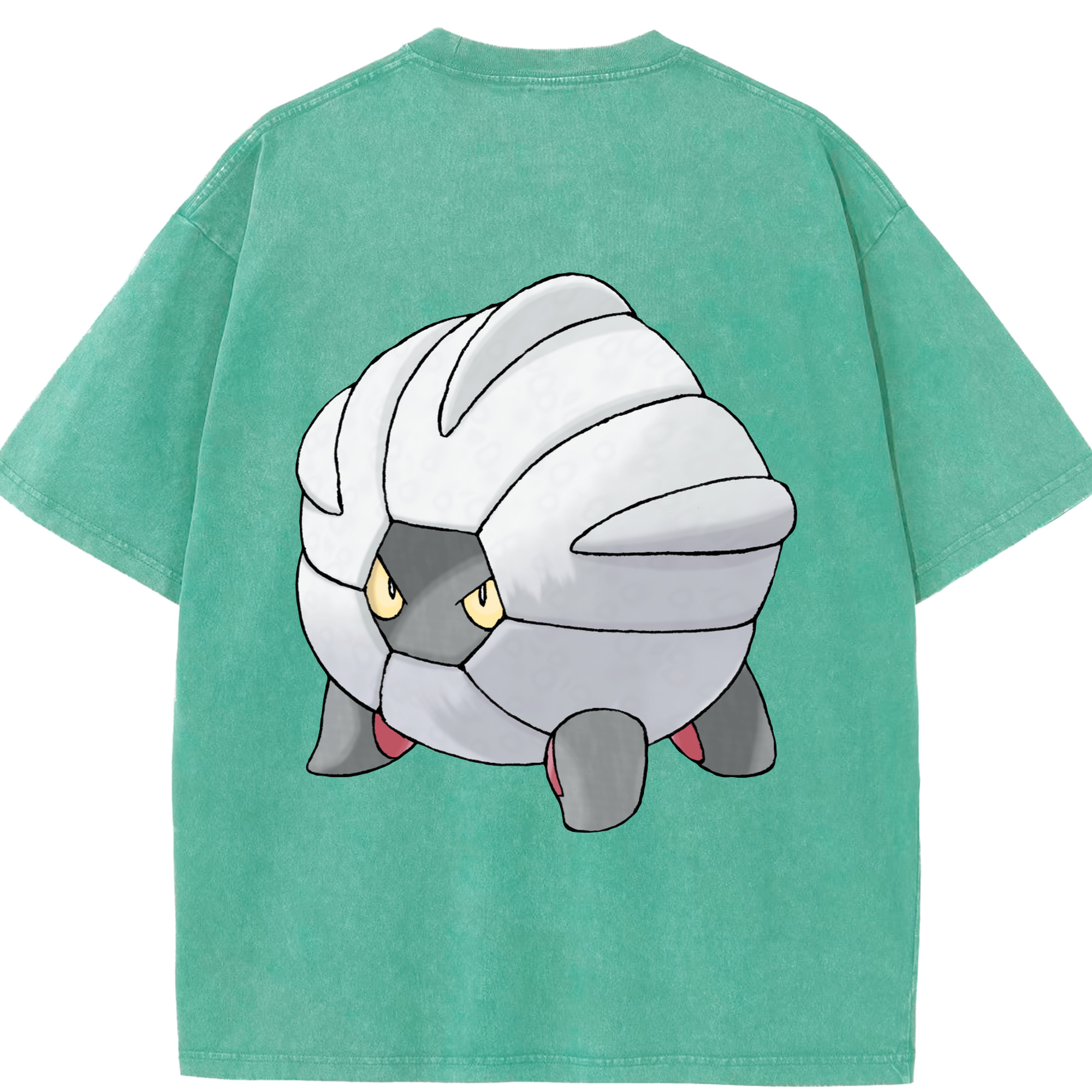 （画像用） ポケットモンスター Pokémon 綿100% ヴィンテージ風 半袖Tシャツ（背面プリント）